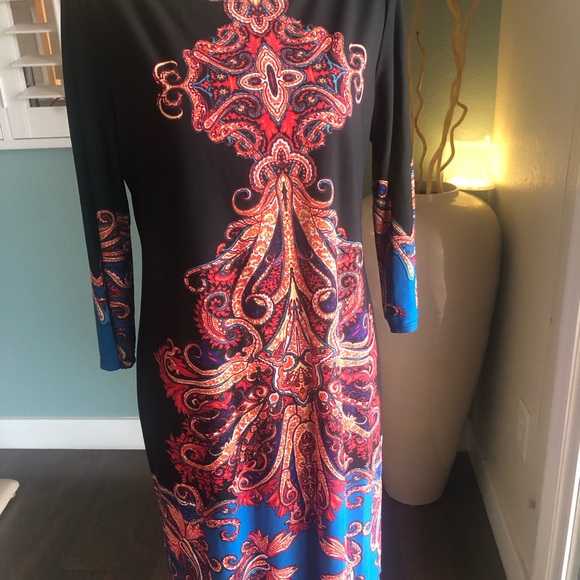 Tiana B print dress* - Picture 3 of 5